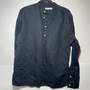 Zara Black Button Down Shirt